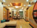 Spacious dinning space with wooden flooring and false ceiling by Hemangi Chaudhari-pawar Indoor-spaces Contemporary | Interior Design Photos & Ideas