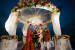 White Floral Danglers For An Aesthetic Mandap Decor by Navdeep Soni Wedding-photography Wedding-decor | Weddings Photos & Ideas
