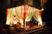 Aesthetic White Floral Decor For Mandap With Red And White Curtains On the Pillars by Navdeep Soni Wedding-decor | Weddings Photos & Ideas