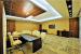 Office Cabin Decor With Wooden Tile Ceiling by Designopedia Contemporary | Interior Design Photos & Ideas
