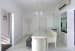 Contemporary minimalistic dining hall