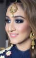 Blue smokey eyes