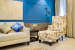 Wooden Lounge Chair And Cushioned Stool by Mridul Jain Living-room Contemporary | Interior Design Photos & Ideas