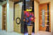 Retro Ancient Home Entrance