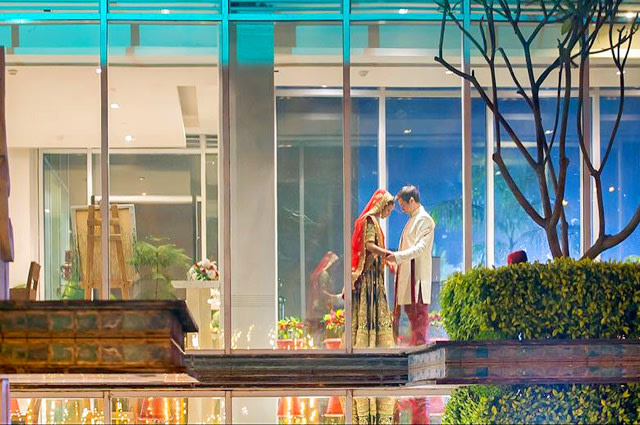Couple Posing For A Wedding Shoot by Gaurav Gupta Wedding-photography | Weddings Photos & Ideas