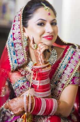 Bride Posing On Wedding Day by Gaurav Gupta Wedding-photography | Weddings Photos & Ideas