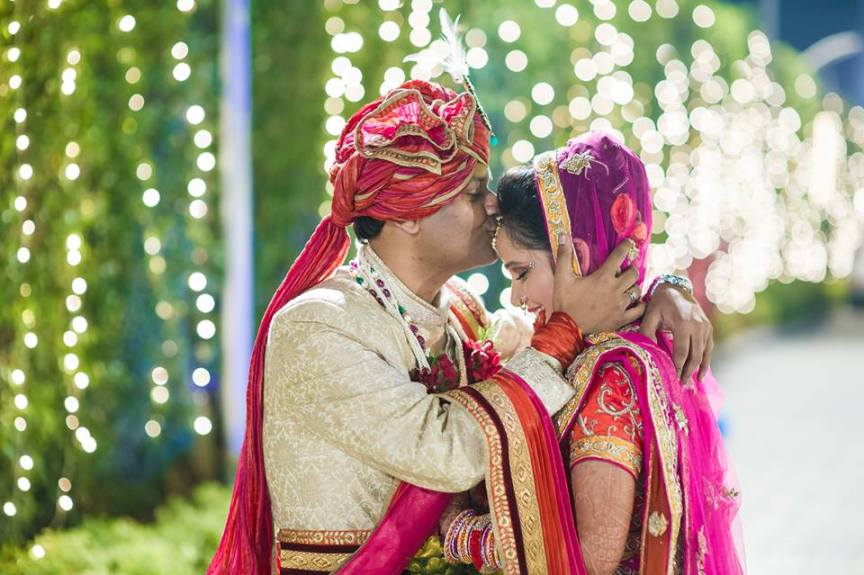 Stunning Couple Portrait On Wedding Day by Aviral Panthri Wedding-photography Groom-wear-and-accessories | Weddings Photos & Ideas
