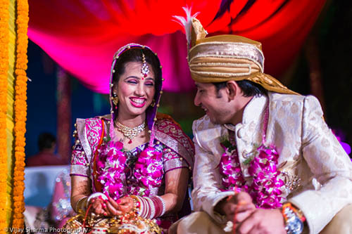 Bride And Groom On Their Wedding Day by Vijay Sharma Wedding-photography | Weddings Photos & Ideas