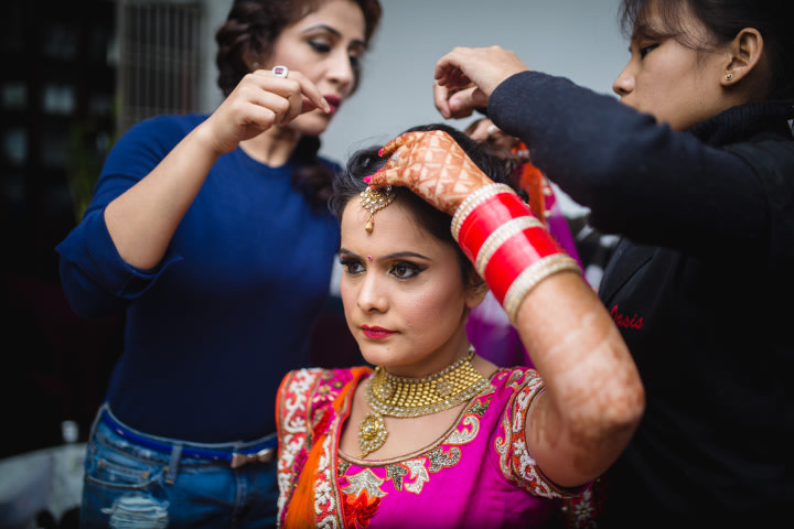 Getting Ready Shot by Amish Photography Wedding-photography | Weddings Photos & Ideas