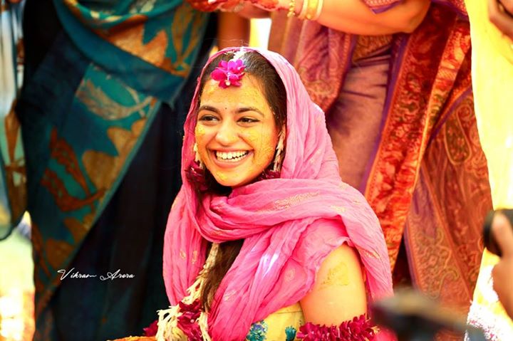 Joyful Bride-to-be On Haldi Day by Vikram Arora Wedding-photography | Weddings Photos & Ideas