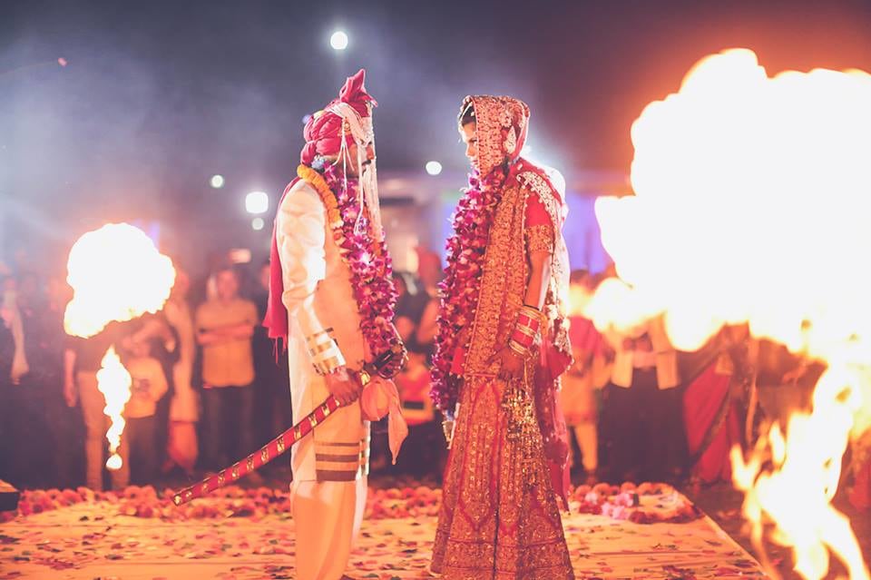Couple In Their Wedding day by Arjun Mahajan Wedding-photography Groom-wear-and-accessories Wedding-dresses | Weddings Photos & Ideas