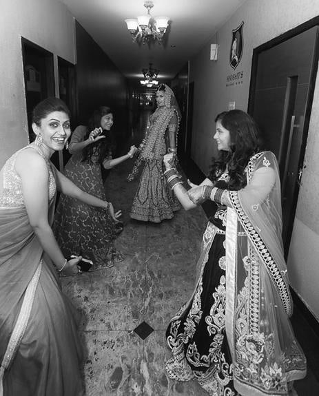 Bride With The Bridesmaid by Arjun Mahajan Wedding-photography | Weddings Photos & Ideas