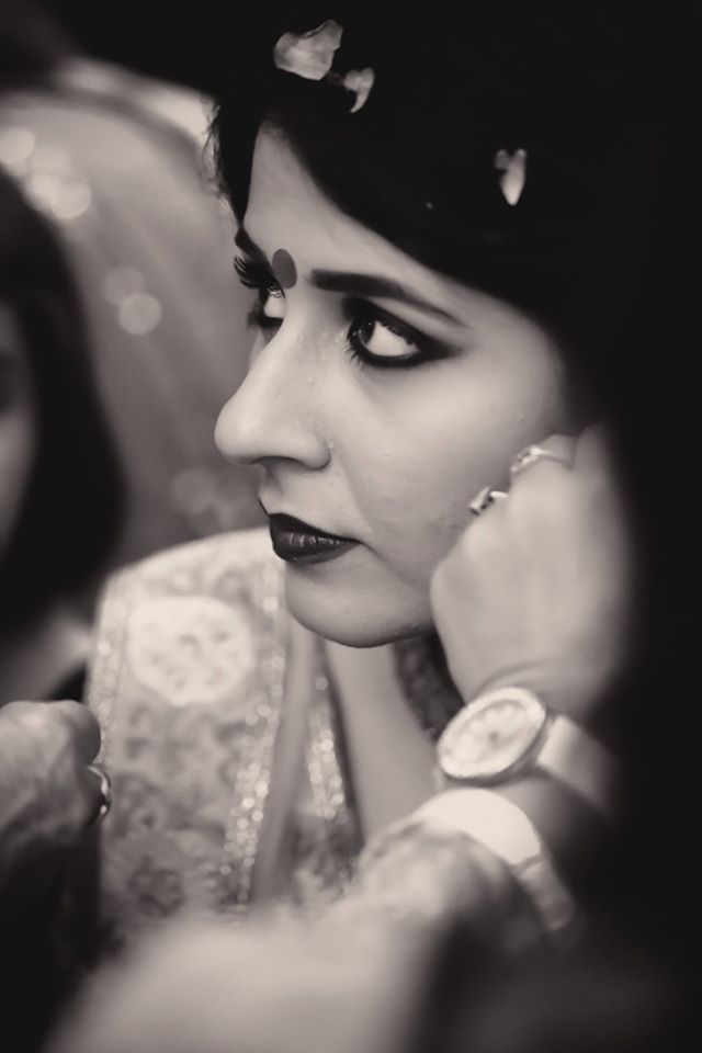 Splendid Gaze Of The Bride-To-Be! by Arjun Mahajan Wedding-photography Bridal-makeup | Weddings Photos & Ideas