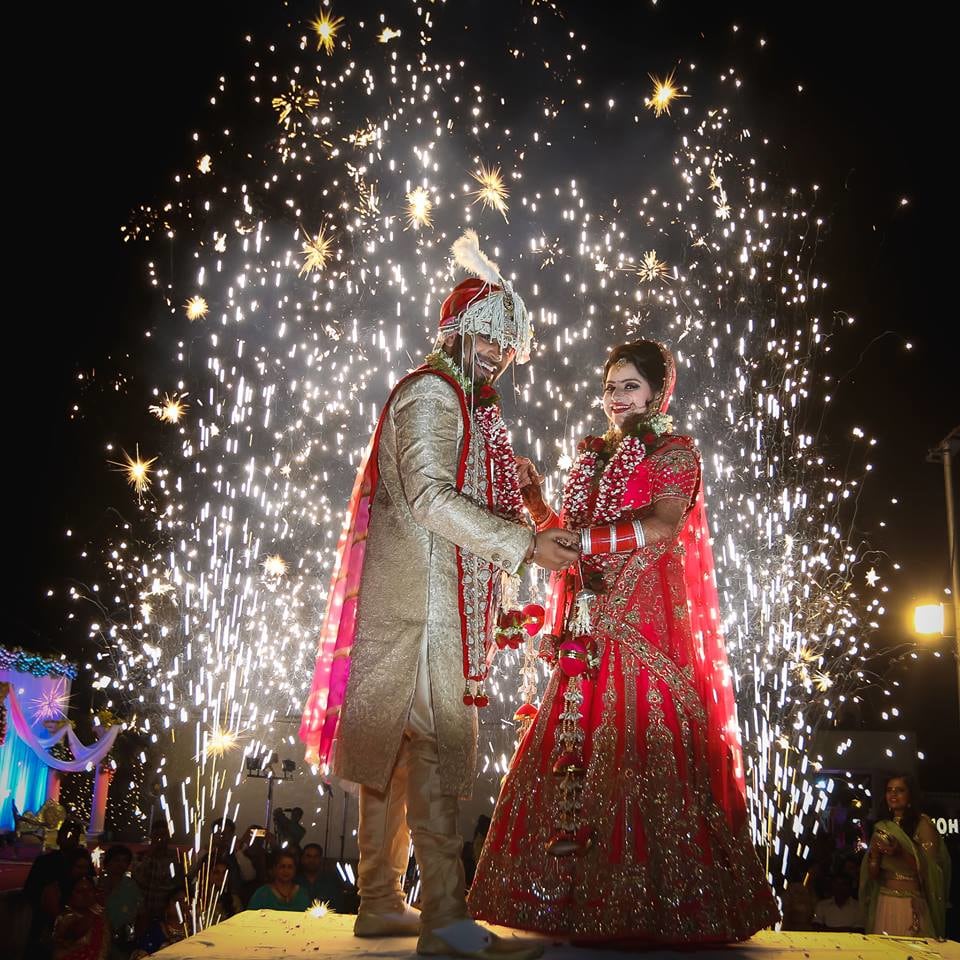 Sparkly Glimpse Of The Couple! by Arjun Mahajan Wedding-photography Groom-wear-and-accessories Wedding-dresses | Weddings Photos & Ideas