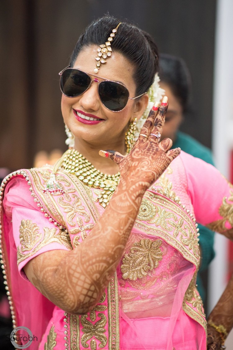 Beauteous Charisma Of The Bride! by Saurabh Wedding-photography Bridal-makeup Bridal-jewellery-and-accessories | Weddings Photos & Ideas