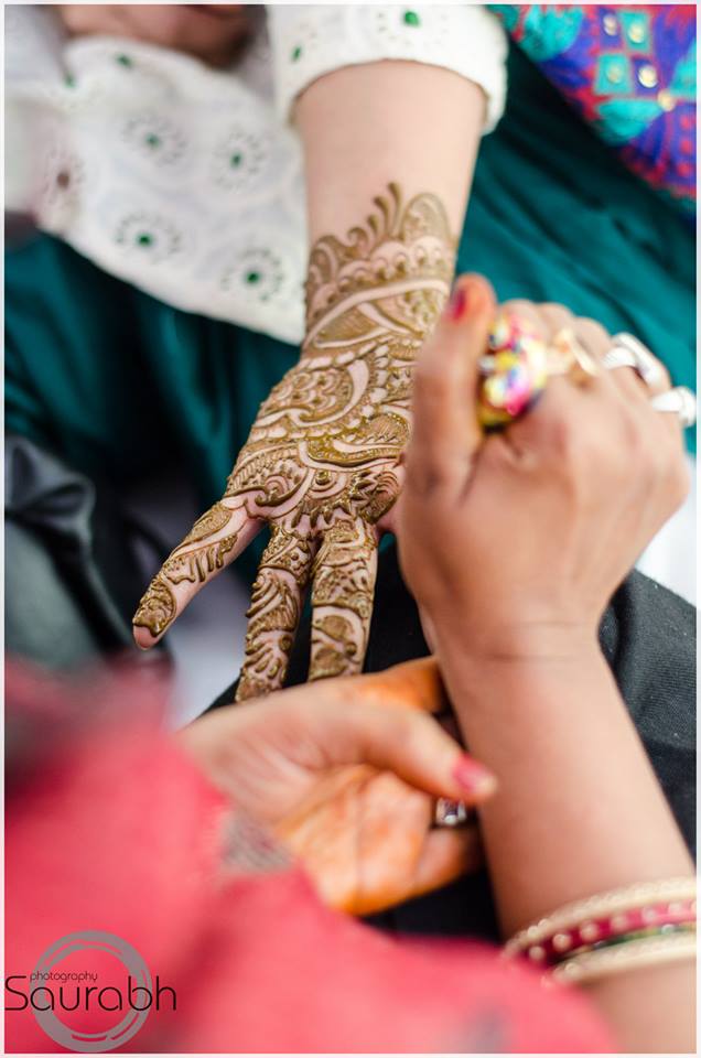 Simple Mehndi Design! by Saurabh Wedding-photography | Weddings Photos & Ideas