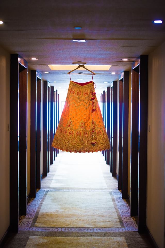 Stunning Yellow Bridal Lehenga! by Saurabh Wedding-photography Wedding-dresses | Weddings Photos & Ideas