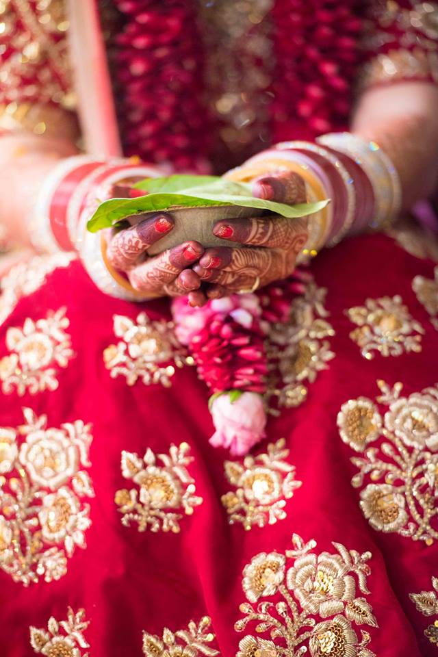 Stunning Bridal Lehenga With Exquisite Gold Work by Saurabh Wedding-photography | Weddings Photos & Ideas
