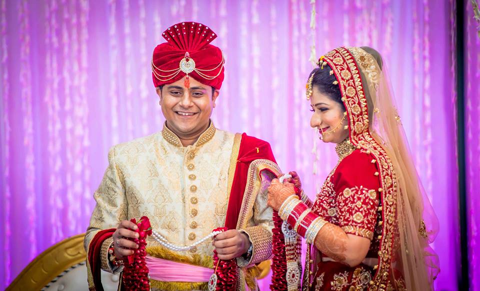 Elegant Duo On Their Wedding Day! by Saurabh Wedding-photography Groom-wear-and-accessories | Weddings Photos & Ideas
