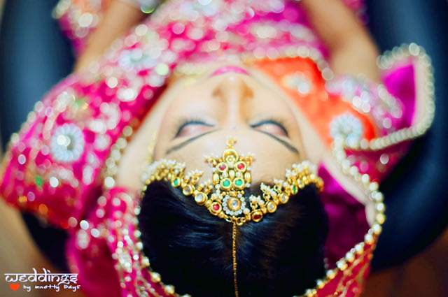 Bridal Mathapatti! by Weddings by Knotty Days Wedding-photography | Weddings Photos & Ideas