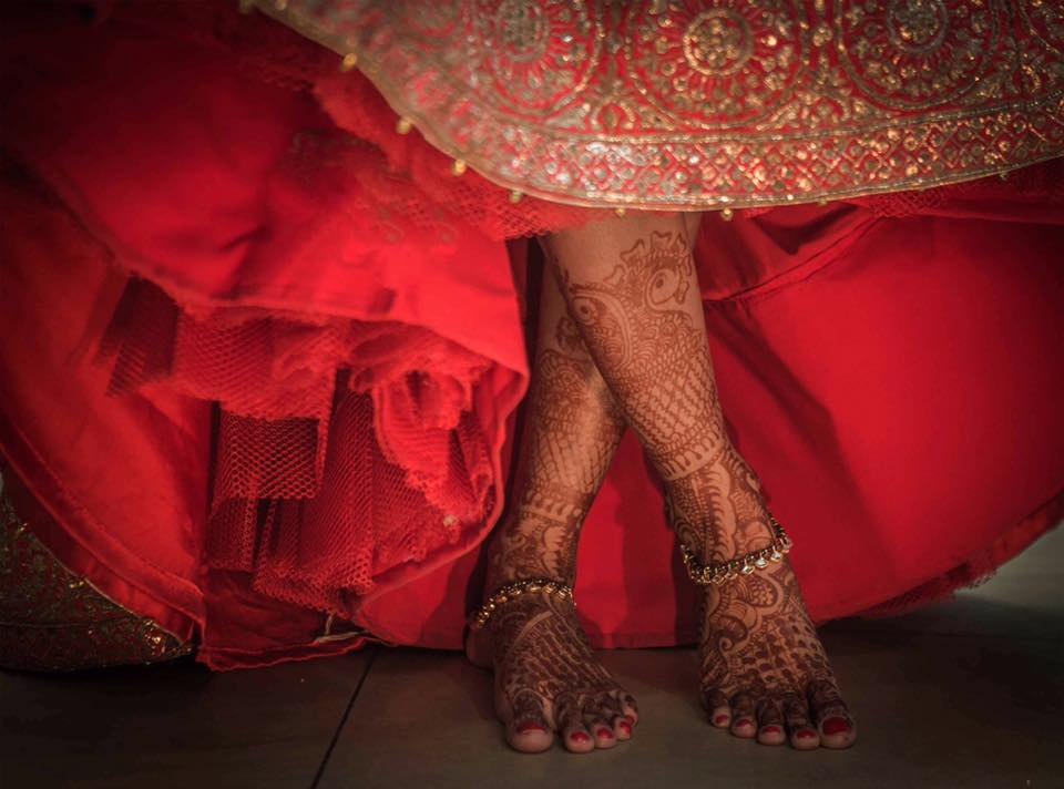 Henna Adorned Foot by Kunal Khanna Bridal-jewellery-and-accessories | Weddings Photos & Ideas