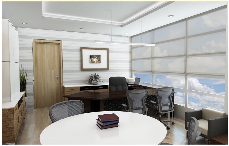 Office Space With A Nice View! by Setu Design Studio | Interior Design Photos & Ideas