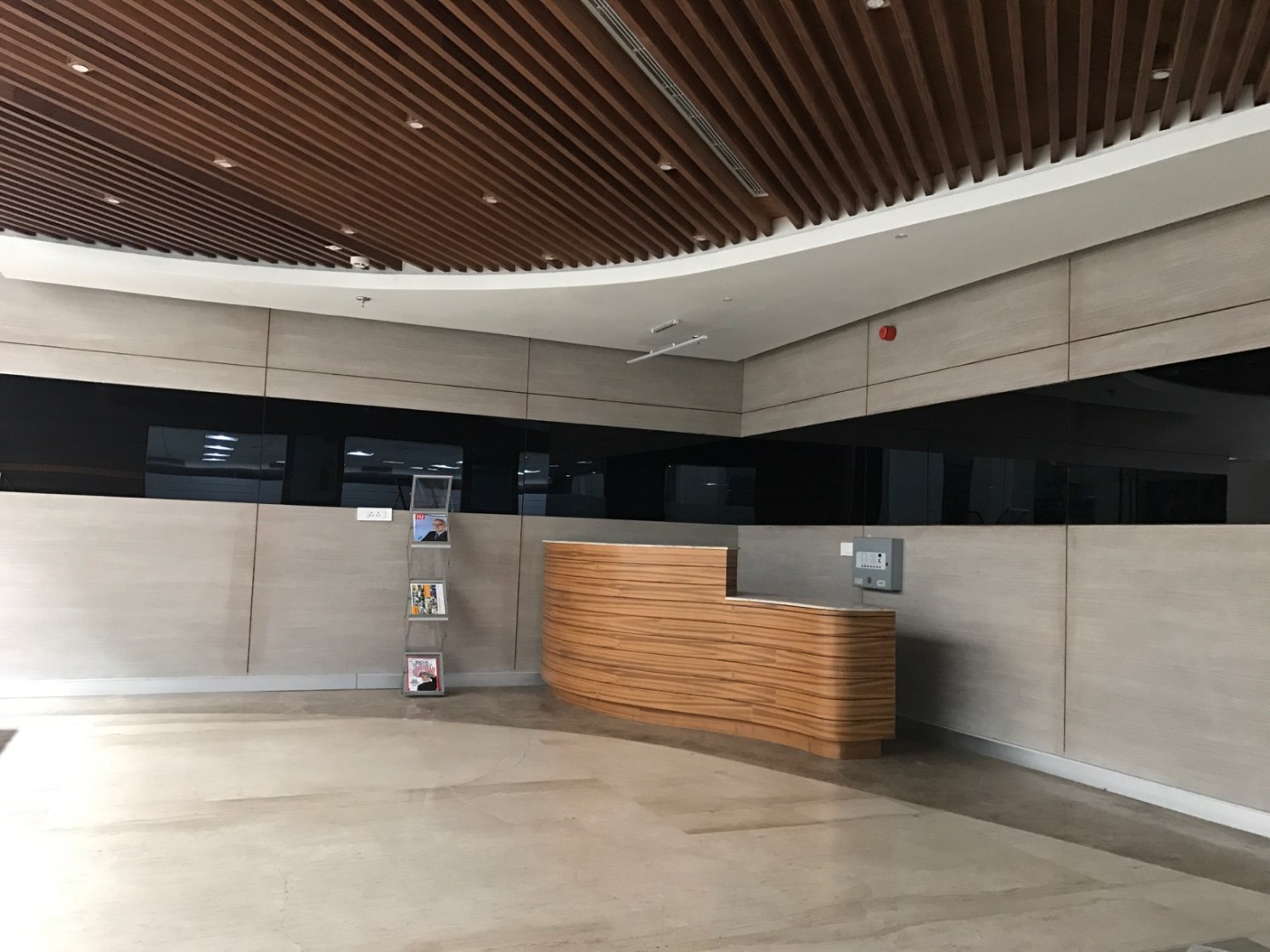 Contemporary Office Reception! by Setu Design Studio | Interior Design Photos & Ideas