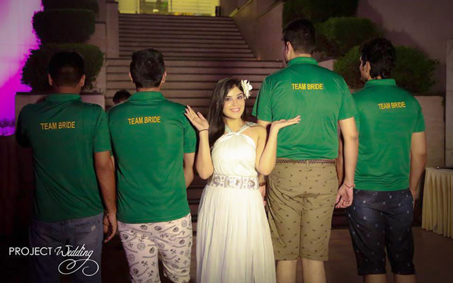 Bride and Friends of The Bride Pose by Project Wedding Wedding-photography | Weddings Photos & Ideas