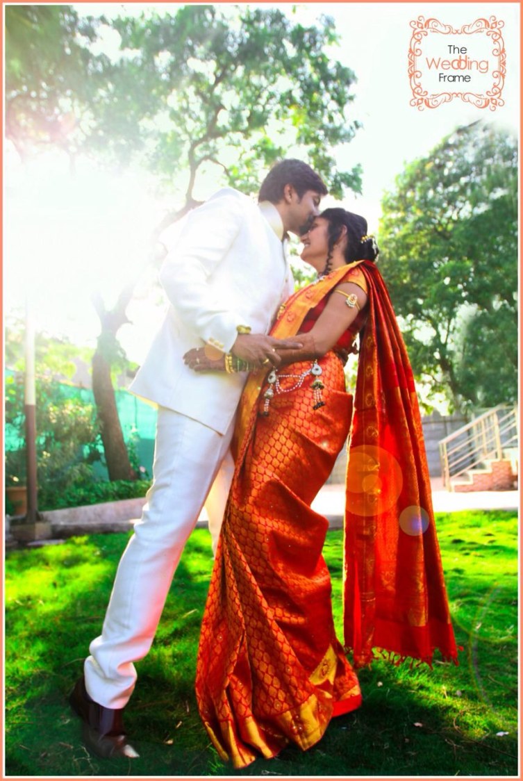 Romantic Bride and Groom Pose by The Wedding Frames Wedding-photography | Weddings Photos & Ideas