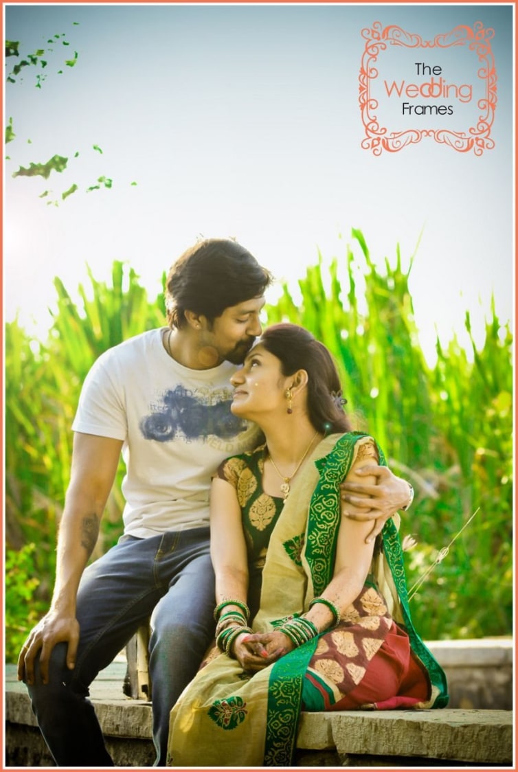 Candidly Shot Pre-Wedding Photo by The Wedding Frames Wedding-photography | Weddings Photos & Ideas