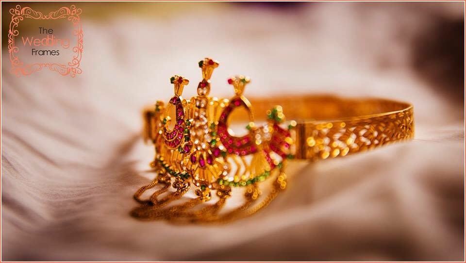Gold and Gemstones Exquisite Bridal Bracelet by The Wedding Frames Wedding-photography | Weddings Photos & Ideas