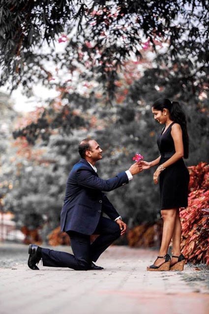 Poised Couple On Pre Wedding Shoot by Radha Photos Wedding-photography | Weddings Photos & Ideas