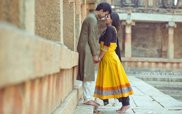 Bride-To-Be Wearing a Black and Yellow Indian Suit by Kiran Kumar J Wedding-photography | Weddings Photos & Ideas