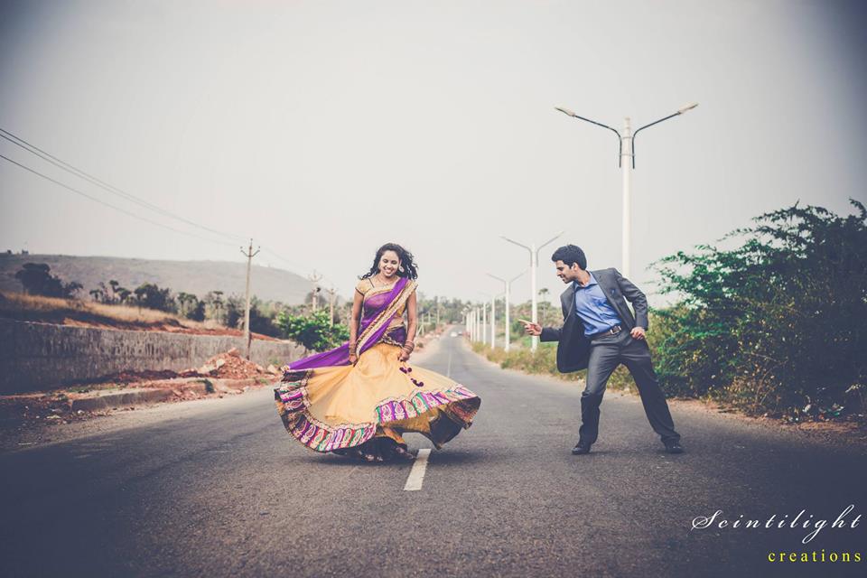Bride and Groom-To-Be Posing on Streets by Gracian Wedding-photography | Weddings Photos & Ideas