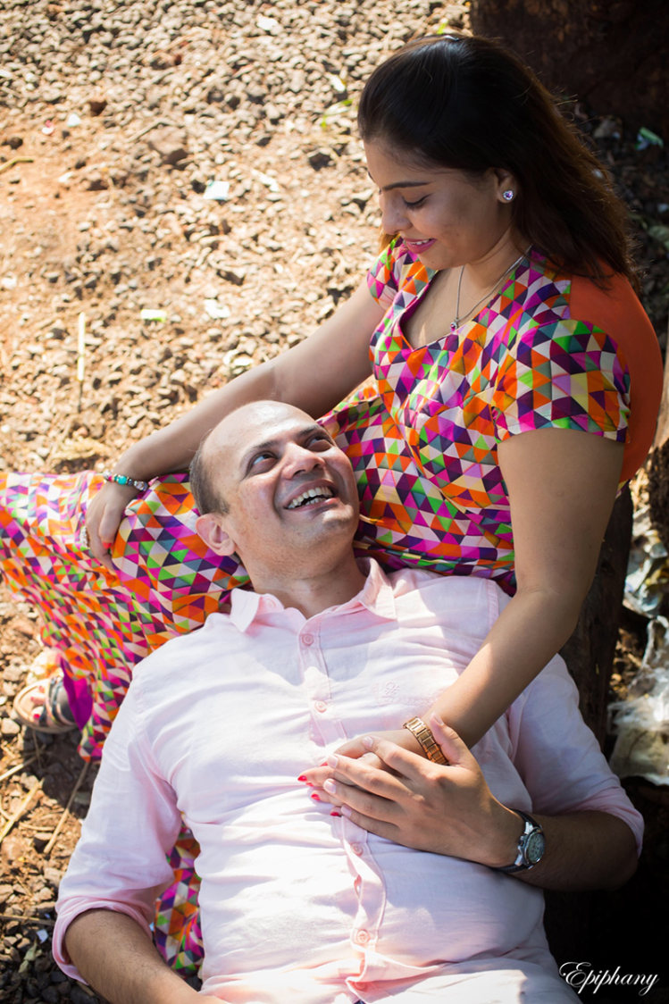 Candid Romantic Bride and Groom-To-Be Pose by Sajal Kapoor Wedding-photography | Weddings Photos & Ideas