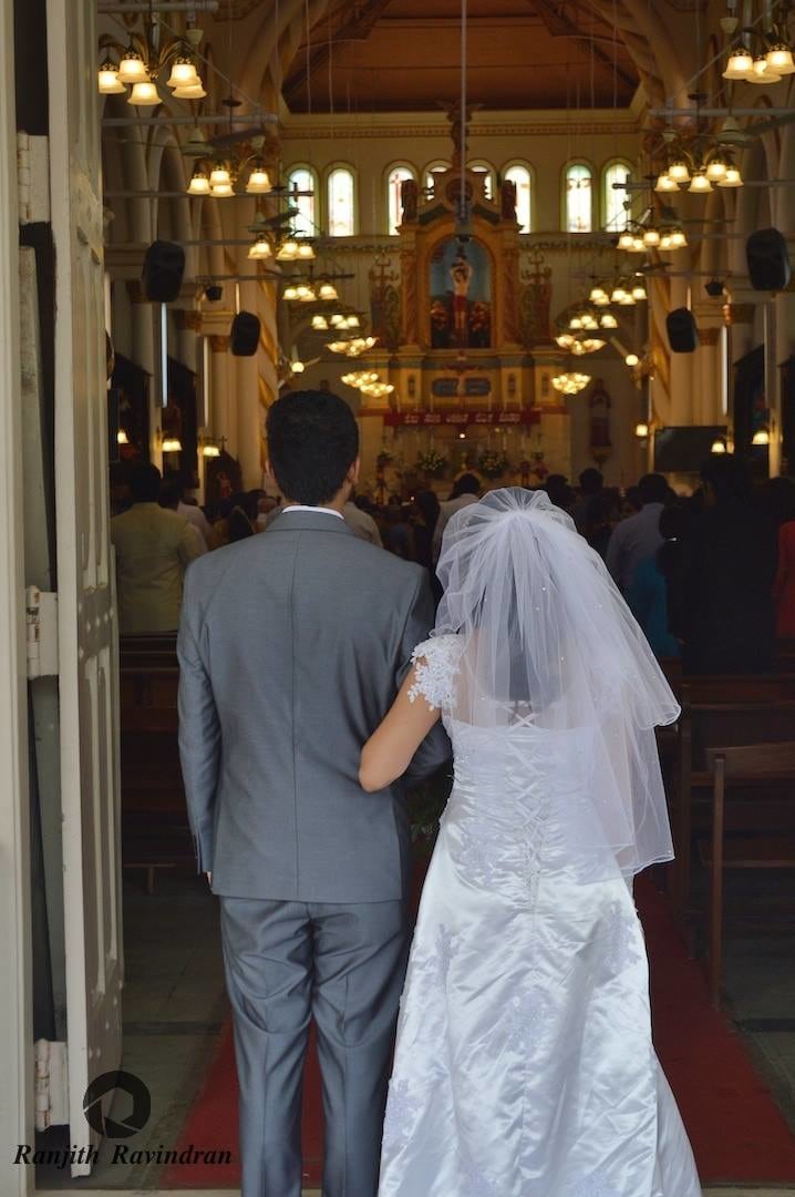 Perfect Christian Wedding Frame by Ranjith R Ravindran Wedding-photography | Weddings Photos & Ideas