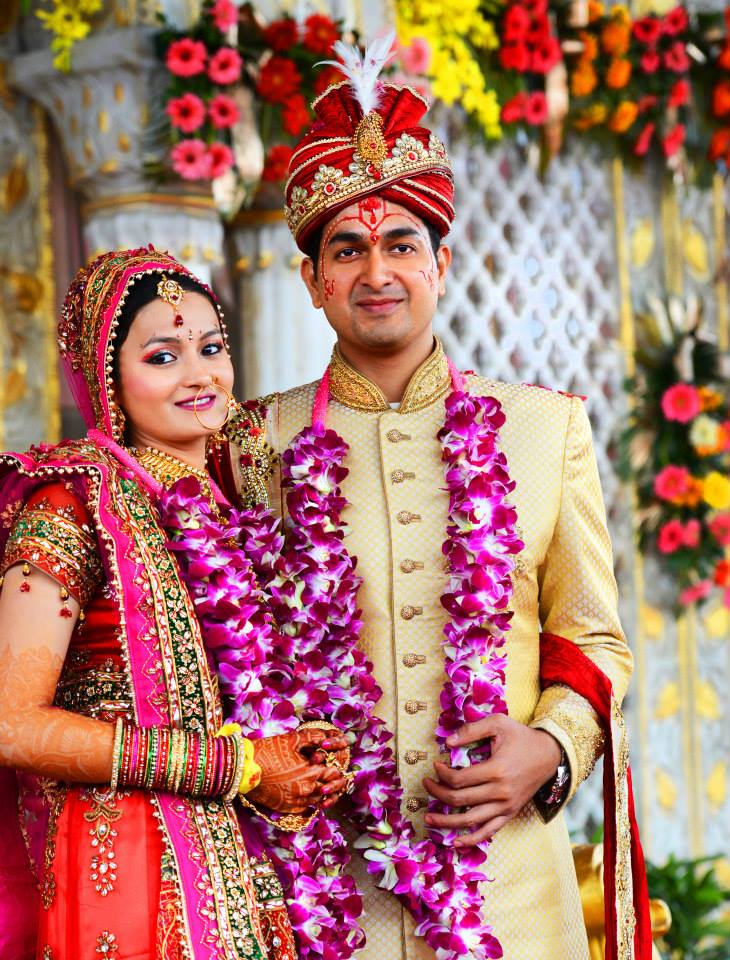 Graceful Bride and Groom In Traditional Attire by Nitin Tanwar Wedding-photography | Weddings Photos & Ideas