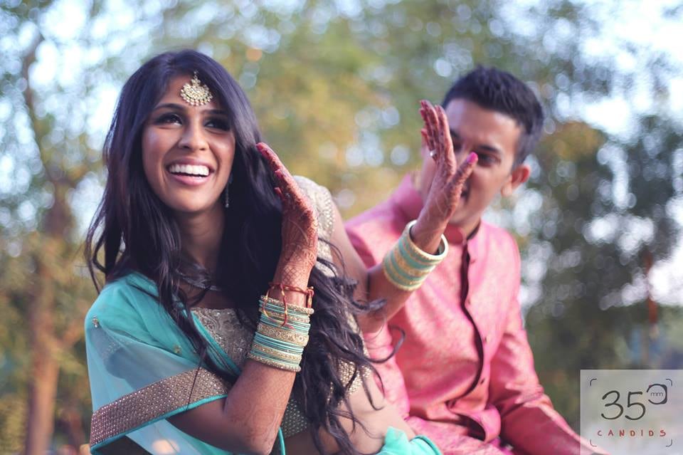 Vibrant and Jovial Bride and Groom To-Be by Sagar Thackar Wedding-photography | Weddings Photos & Ideas