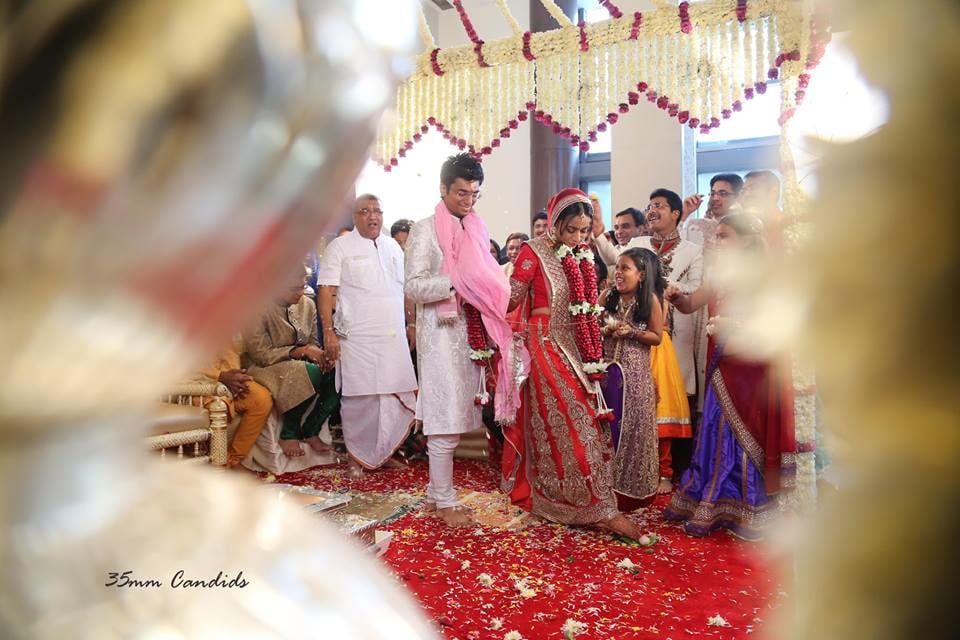 Bride and Groom Taking Pheras by Sagar Thackar Wedding-photography | Weddings Photos & Ideas