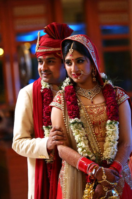 Royal Bride and Groom Wearing Regal Ethnic Wear by Kshitij Gupta Wedding-photography | Weddings Photos & Ideas