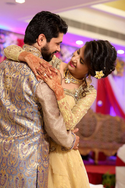 Bride and Groom in a Jovial Mood During Engagement by Kshitij Gupta Wedding-photography | Weddings Photos & Ideas