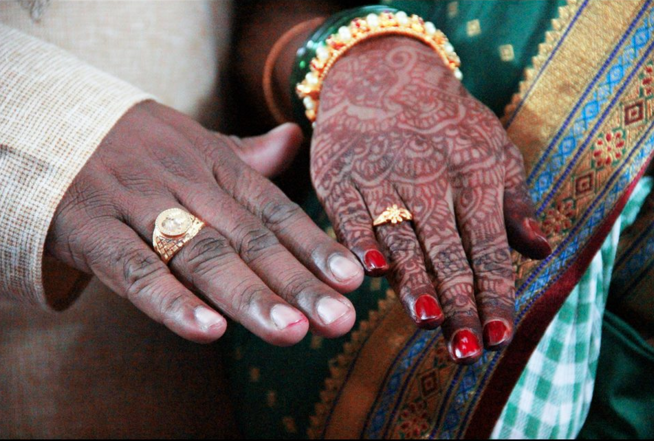 Beautiful hand shot portraying mehendi design and gold rings by vishal Wedding-photography | Weddings Photos & Ideas
