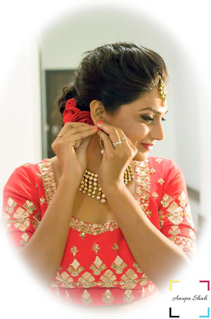 Imperial Red! by Anupa Shah Photography Wedding-photography Bridal-jewellery-and-accessories | Weddings Photos & Ideas