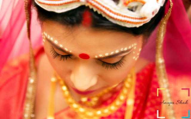 Stunning Bengali Bride! by Anupa Shah Wedding-photography | Weddings Photos & Ideas