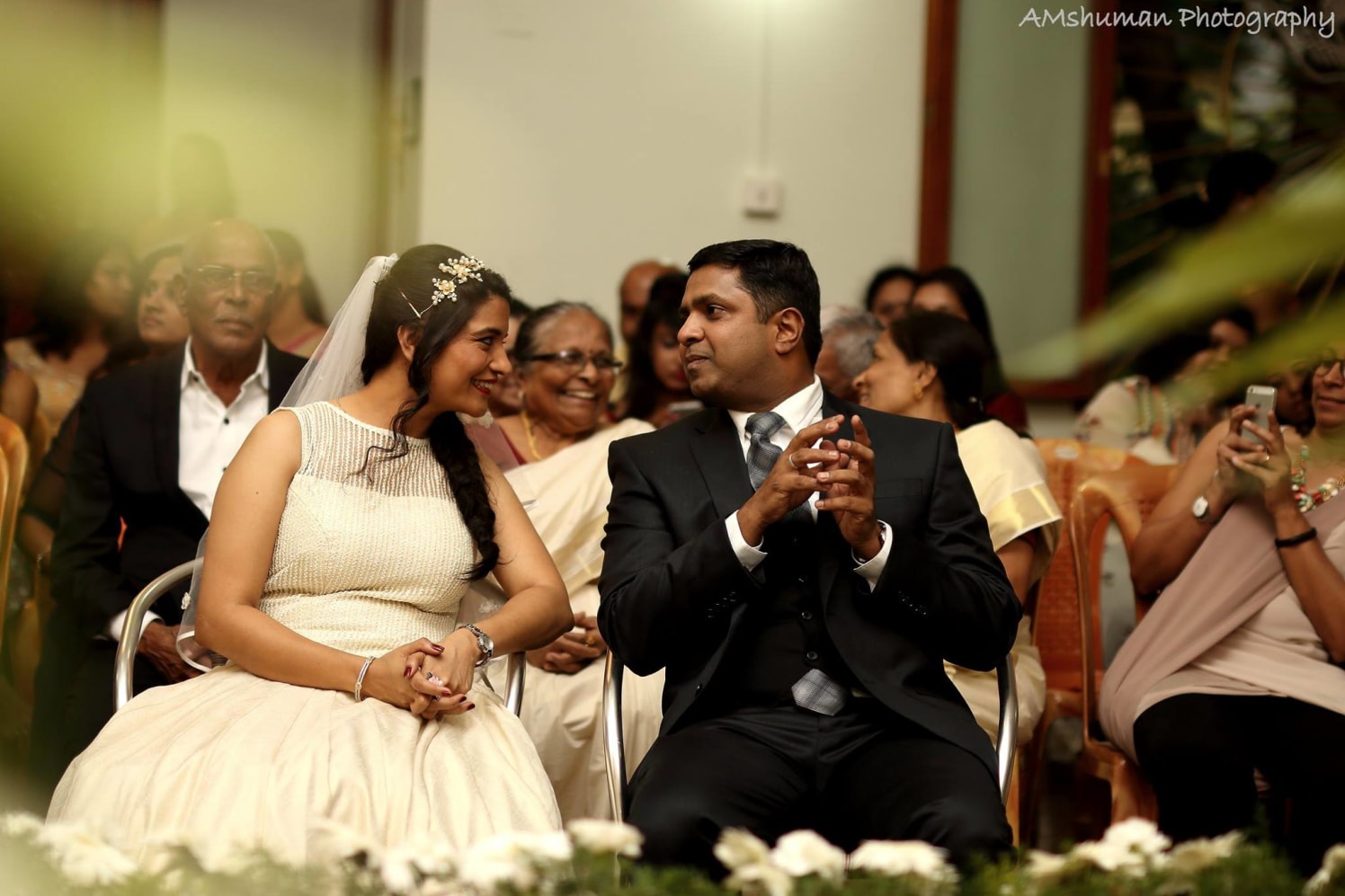 Smiling Duo On Their Special Day! by Amshuman Wedding-photography | Weddings Photos & Ideas