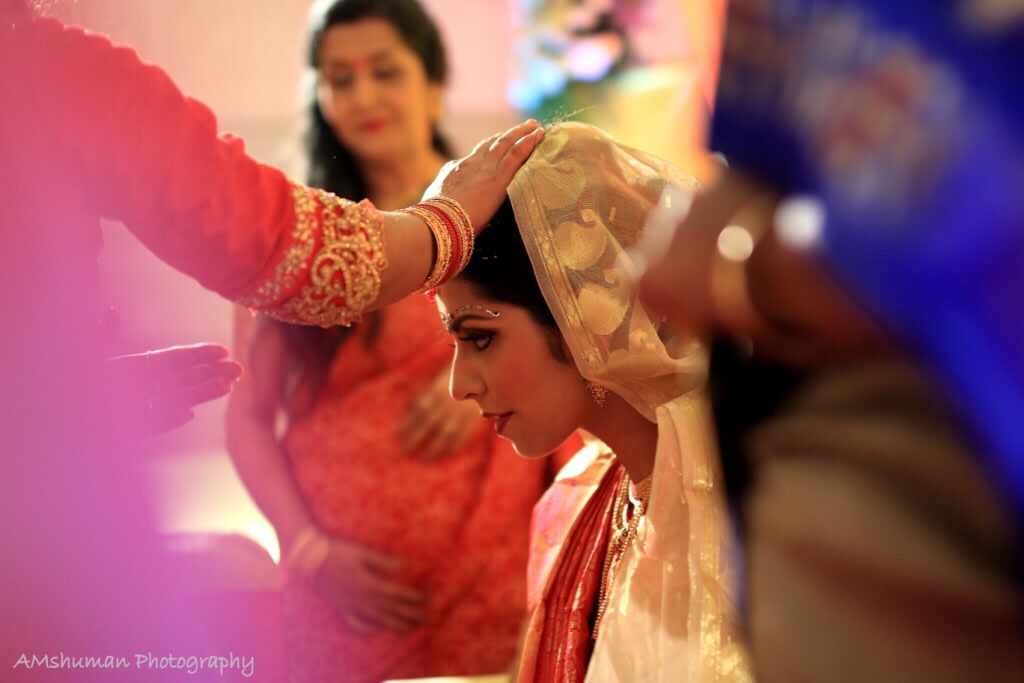 Blessings For The Bride! by Amshuman Wedding-photography | Weddings Photos & Ideas