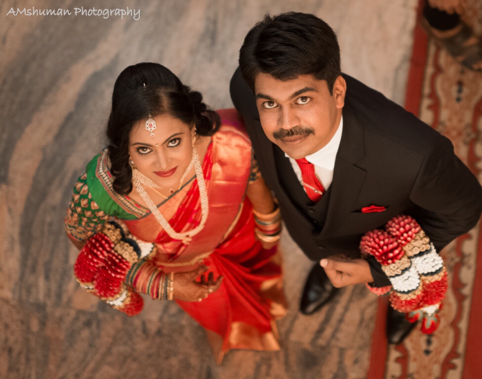 Bride and Groom On Wedding Day! by Amshuman Wedding-photography Bridal-jewellery-and-accessories Bridal-makeup | Weddings Photos & Ideas