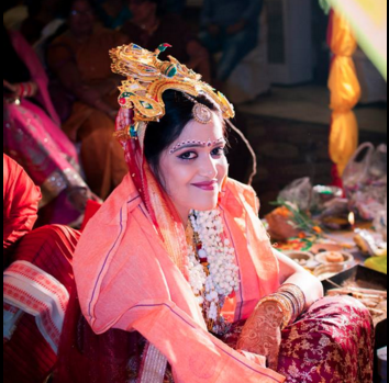 Bride during her wedding ceremony by Frames n Light Photography - Bishal Wedding-photography | Weddings Photos & Ideas