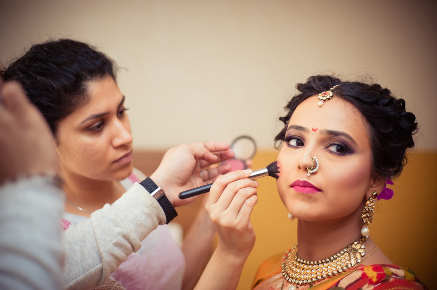 Bride Wearing Stunning Smokey Eye Makeup by Bosco Naveen Wedding-photography | Weddings Photos & Ideas