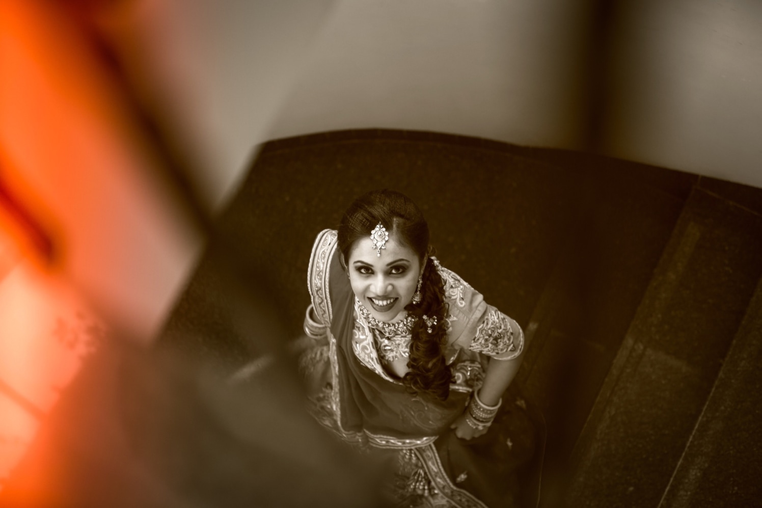 Beautiful shot of the bride by Frame Fantasy Wedding-photography | Weddings Photos & Ideas